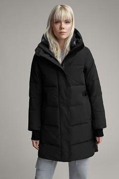 Chamarras Canada Goose Mujer Mexico - Bennett Abrigos Black Label Negros GE2714659